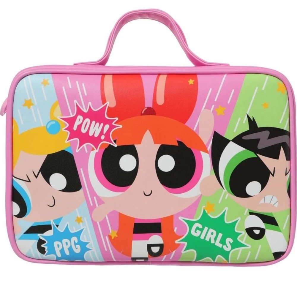The Powerpuff Girls x MINISO Collection Handheld Hanging Cosmetic Bag BRAND NEW